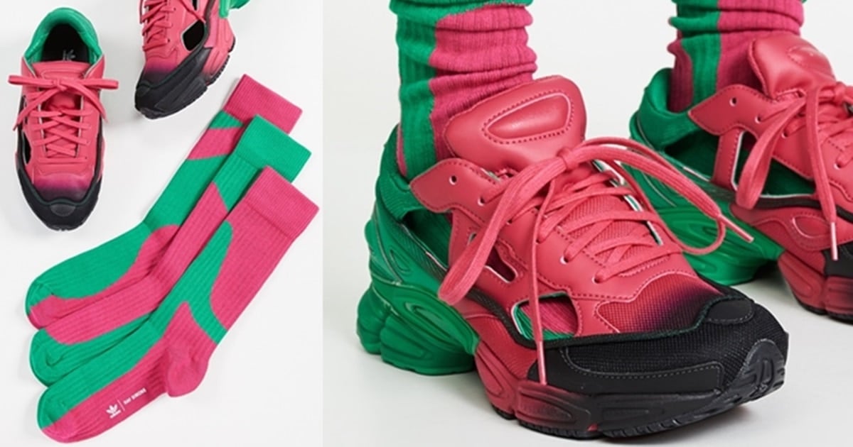 adidas green pink shoes