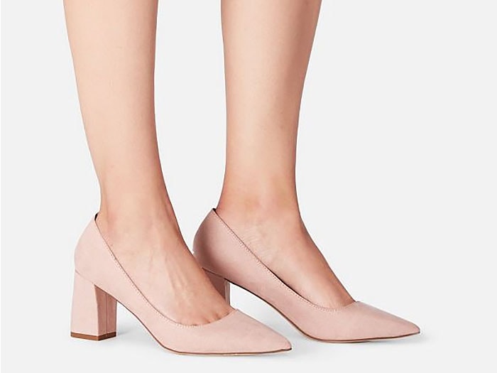 Ayva Block-Heel Pumps