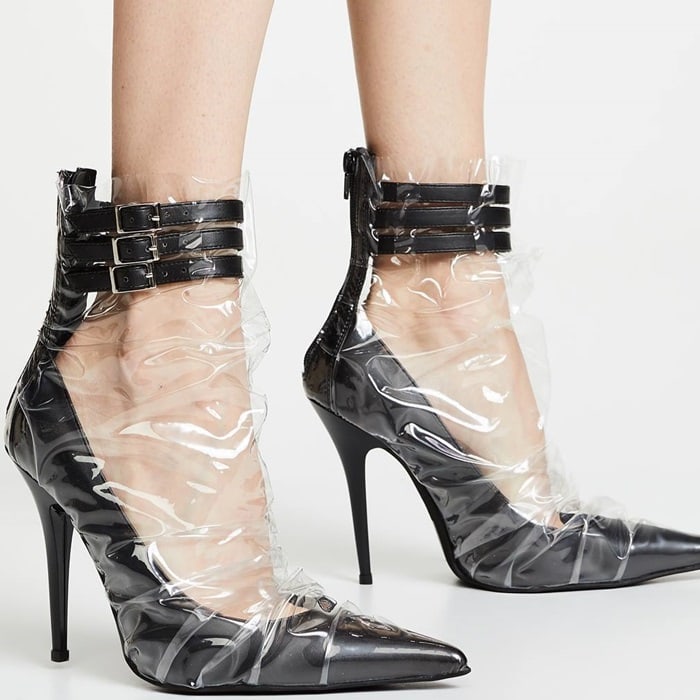 These vacuum sealed heels from Jeffrey Campbell are perfect for a date with Dexter Morgan