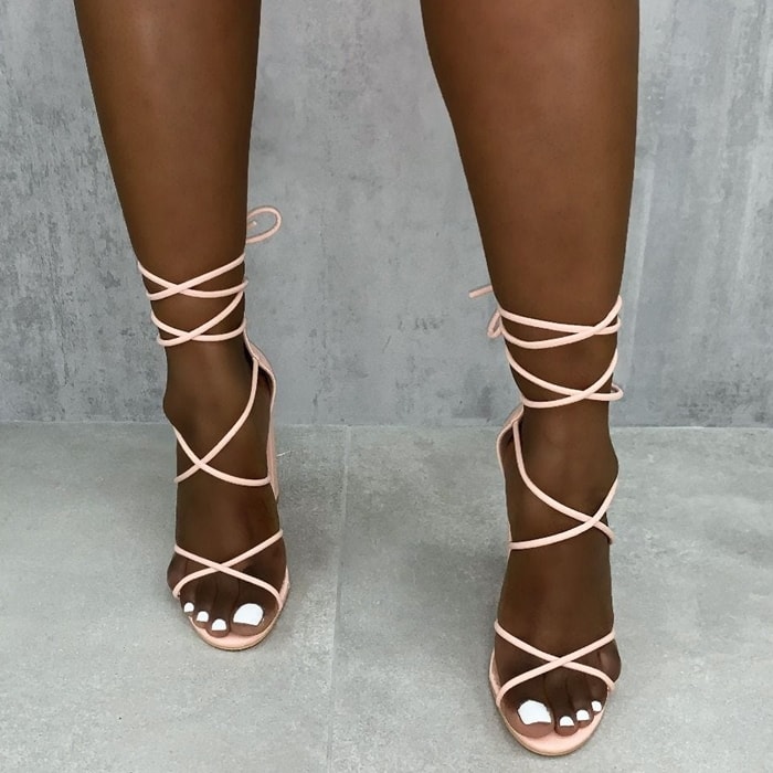 Tamina Strappy Block Heels