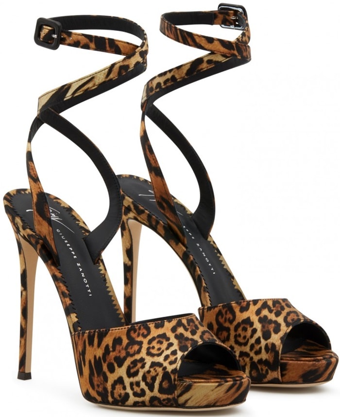 Cheetah-Print Cordelia Platform Sandals