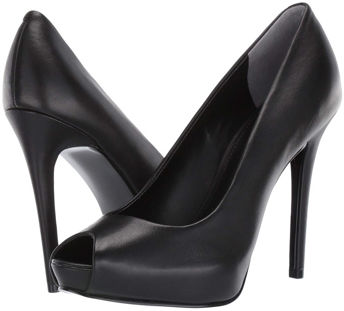 Elevate Your Professional Attire With Peep-Toe Honora Pumps