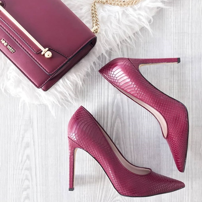 The posh and classic Nine West Tatiana pumps are sure to get you noticed in all the right ways