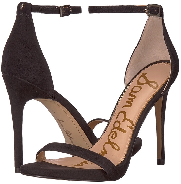This sleek stiletto is inspired by Parisian style and adds both edge and glamour to any an evening look