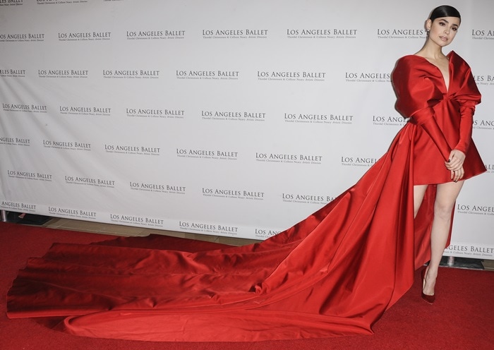 Sofia Carson was honored at the Los Angeles Ballet’s 2019 Gala