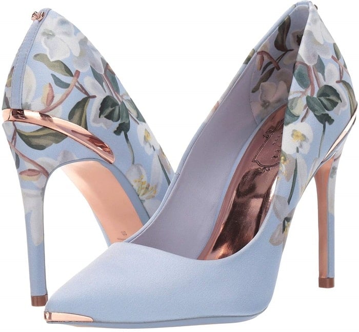 ted baker floral heel shoes