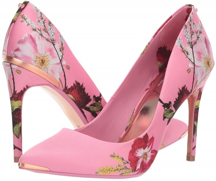 Ted Baker'S Must-See Floral Print Shoes In Pink, Blue, Yellow, White & Red