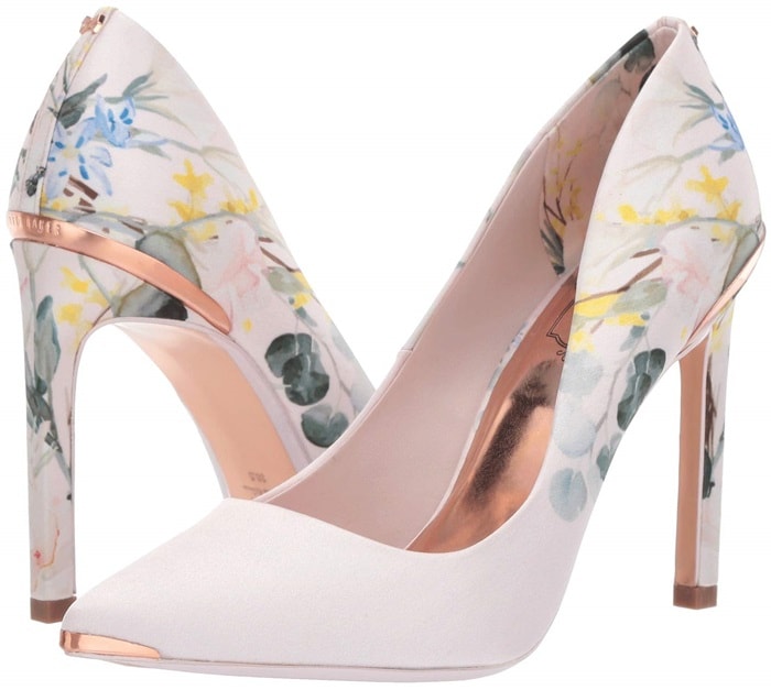 Ted Baker's Must-See Floral Print Shoes in Pink, Blue, Yellow, White & Red