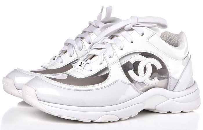 pvc chanel sneakers