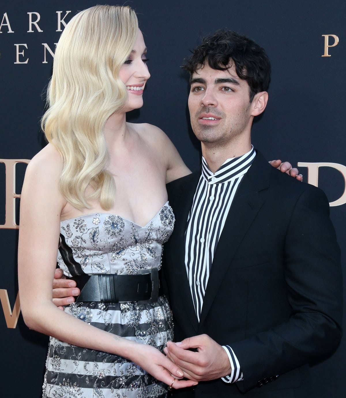 Joe Jonas stands significantly shorter than Sophie Turner when standing next to each other