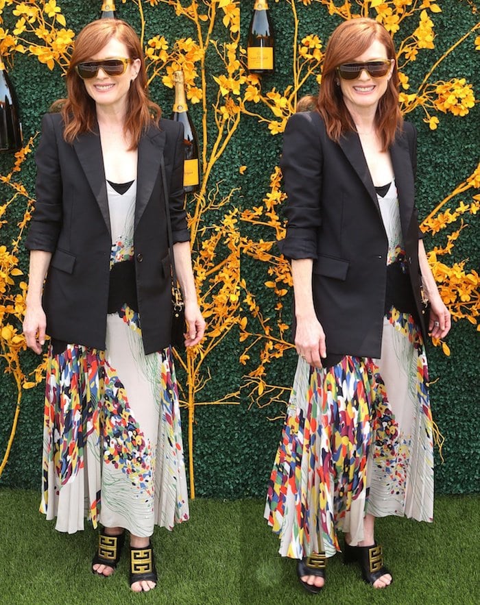 Julianne Moore attended the 12th Annual Veuve Clicquot Polo Classic