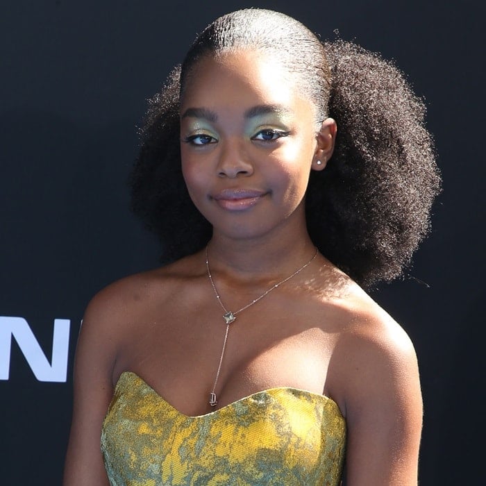 14-year-old Marsai Martin dressed way too mature in Romona Keveža