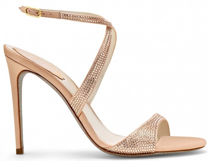 Rene Caovilla Krisabrita Strass 100 mm Sandals