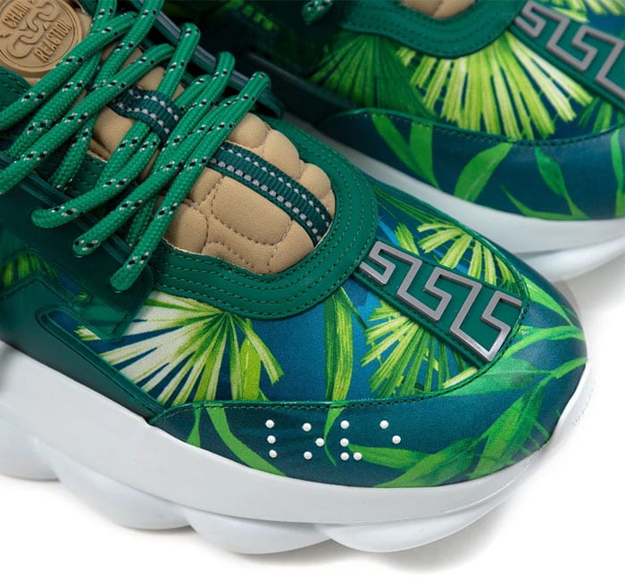Jennifer Lopez green dress sneakers