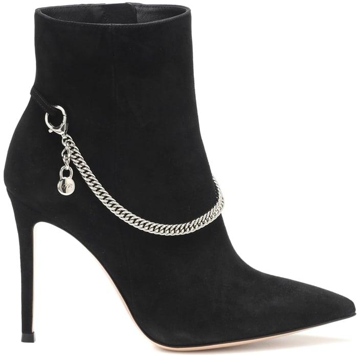 The Annie ankle boots from Gianvito Rossi will be sure to elevate any ensemble with their 115mm stiletto heel