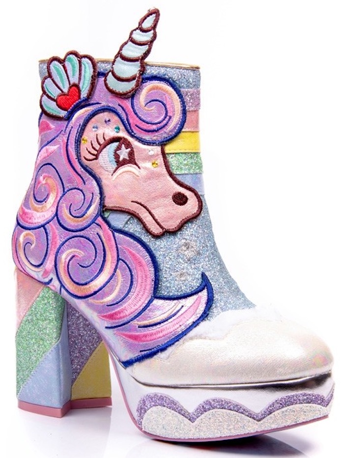 Irregular Choice my little pony block heel boots