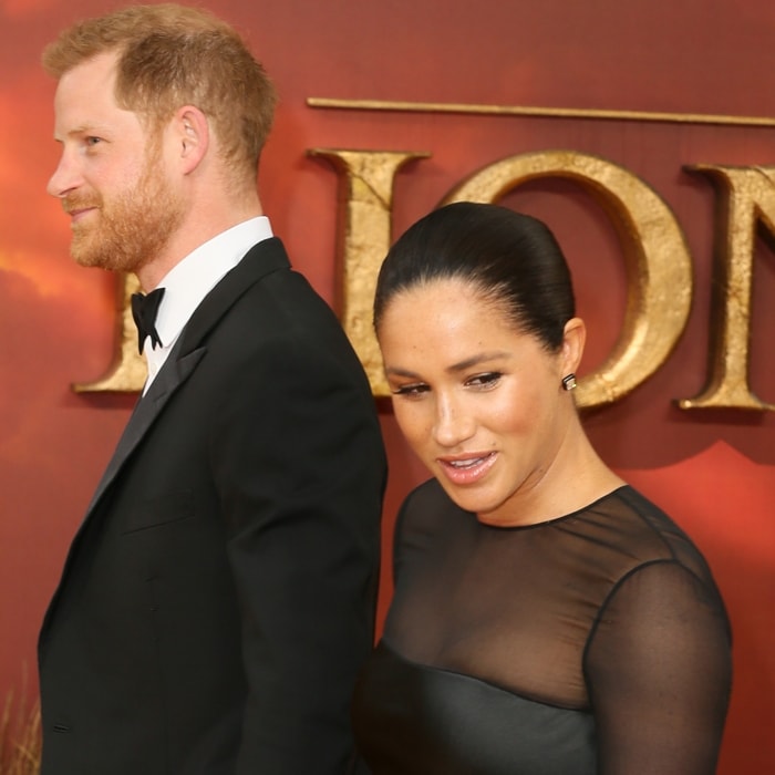 Meghan Markle rocked Nikos Koulis 18k Oui diamond and black enamel octagonal stud earrings