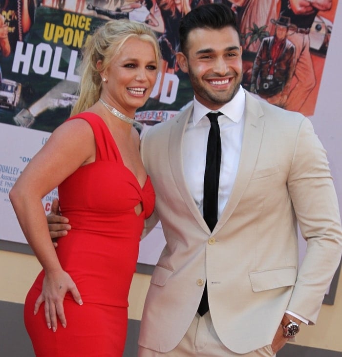 Britney Spears, who is 12 years older than Sam Asghari, met him while filming Slumber Party