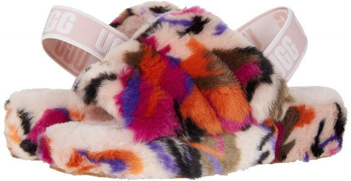 Multicolored Fluff Yeah Slippers