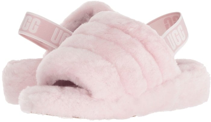 Seashell Pink Fluff Yeah Slippers