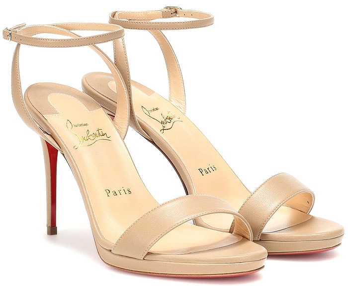 Christian Louboutin Loubi Queen sandals