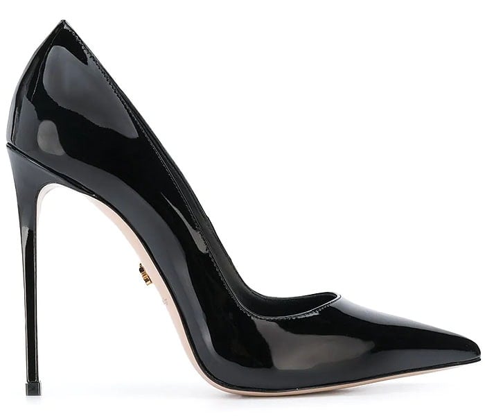 Le Silla Eva Pumps in Black Patent