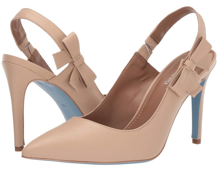 Nicky Hilton x French Sole Brooke Bow Slingback Pumps