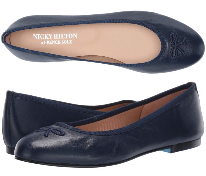 Nicky Hilton x French Sole Kathy Ballet Flats