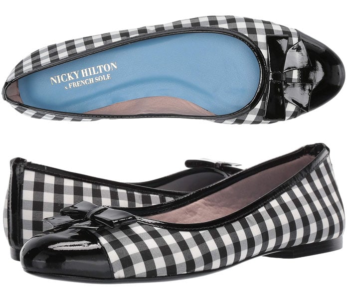 Nicky Hilton x French Sole Whitney Ballet Flats