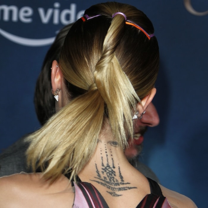 Cara Delevingne's magical upper back tattoo inspired by Yantra tattooing