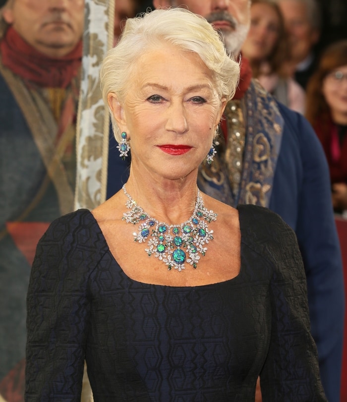 Helen Mirren sparkled in Chopard at the premiere of her new HBO series