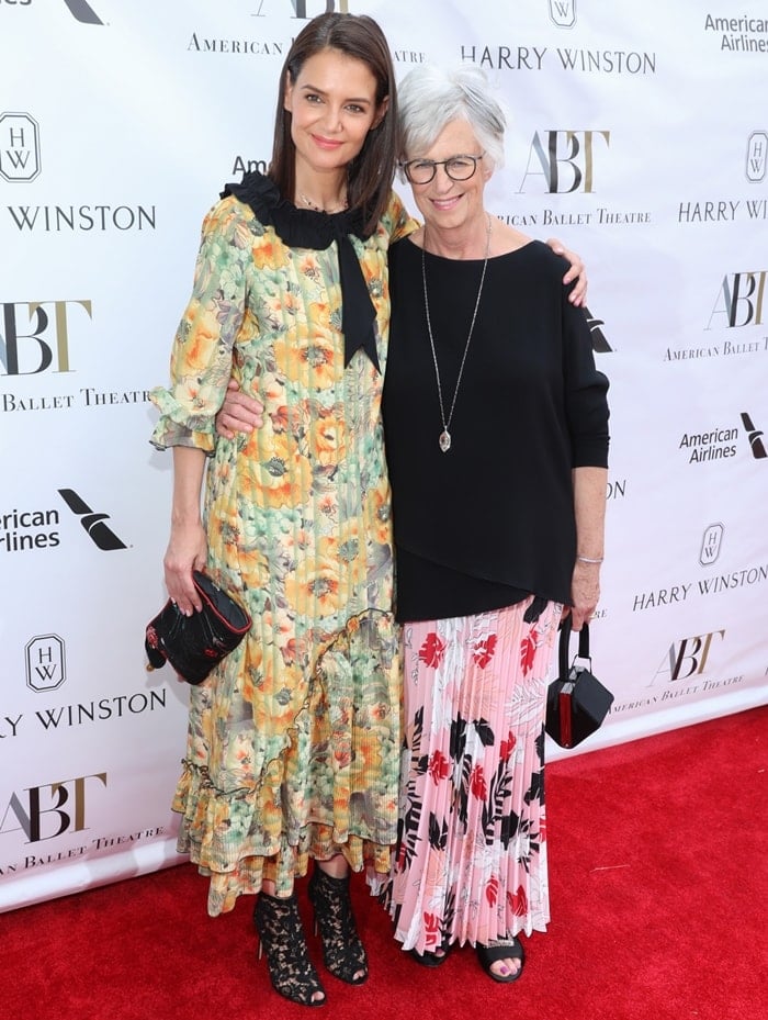 Katie Holmes was joined by her mother Kathleen Stothers-Holmes at the American Ballet Theatre 2019 Spring Gala