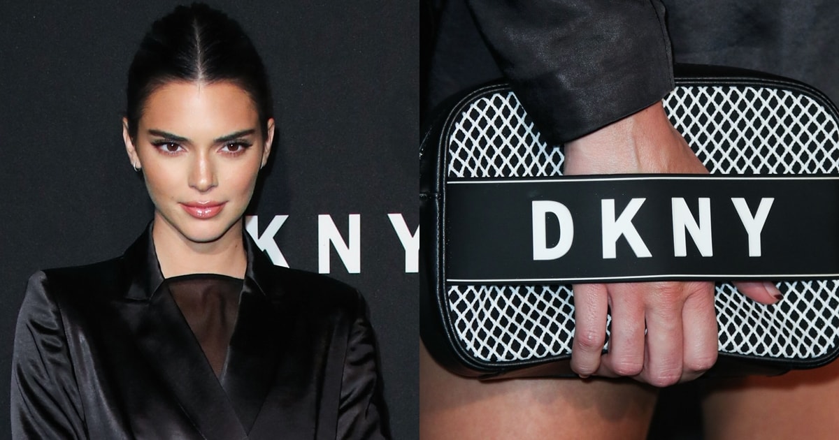 Kendall Jenner Celebrates DKNY 30th Birthday With Mesh Camera Bag