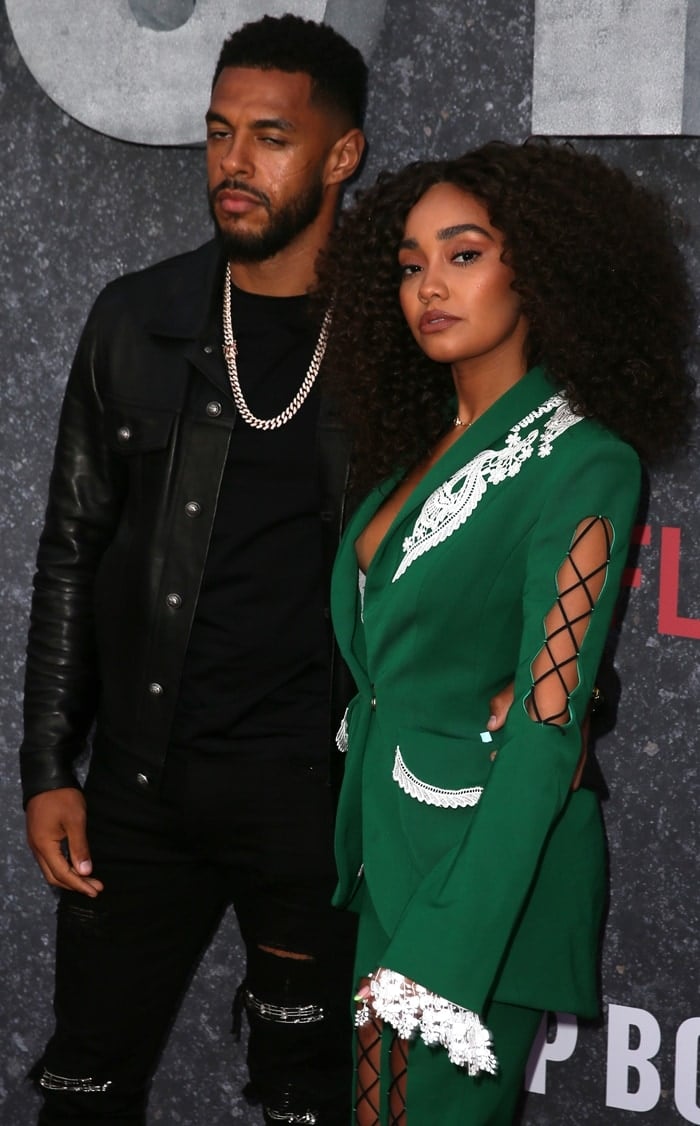 Little Mix‘s Leigh-Anne Pinnock and her boyfriend Andre Gray