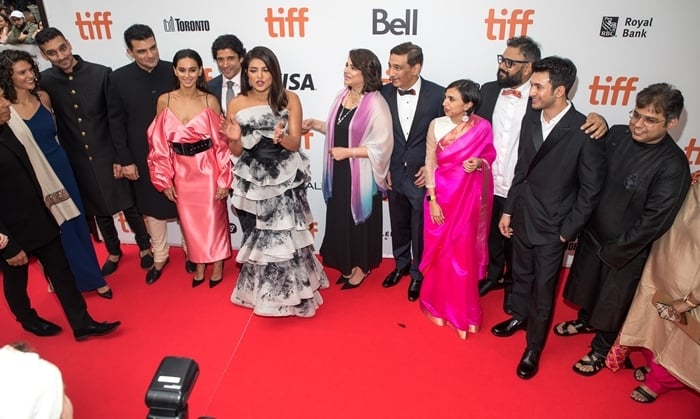 Ishaan Chaudhary, Sid Roy Kapur, Farhan Akhtar, Priyanka Chopra, Aditi Chaudhary, Niren Chaudhary, Shonali Bose, Rohit Suresh Saraf, and Manas Mittal