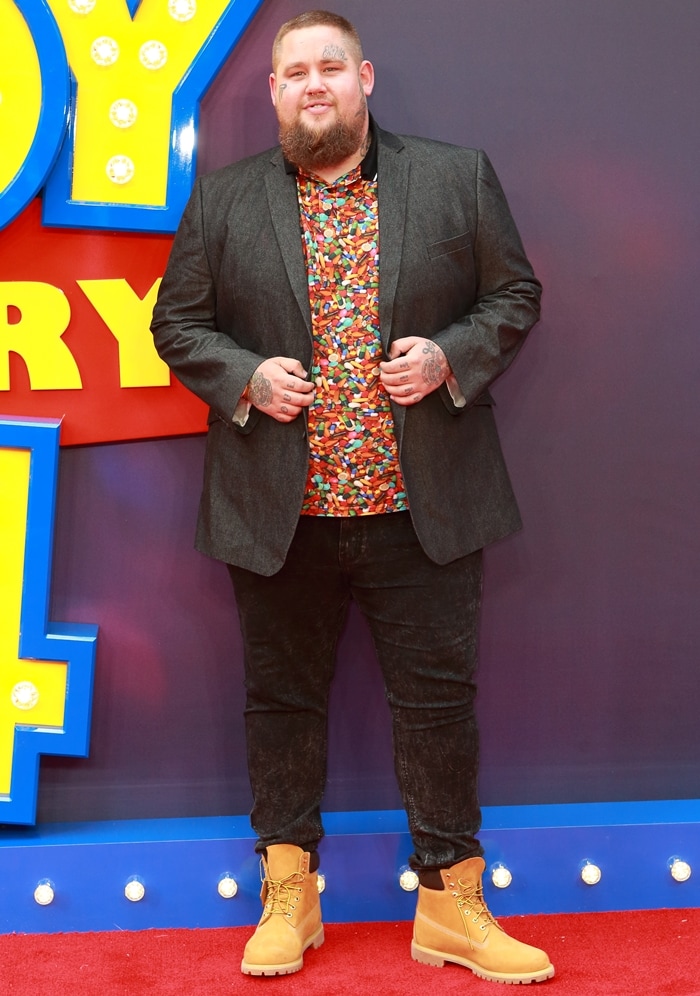 Rory Graham, who is also known by his stage name Rag'n'Bone Man, attends the "Toy Story 4" European Premiere