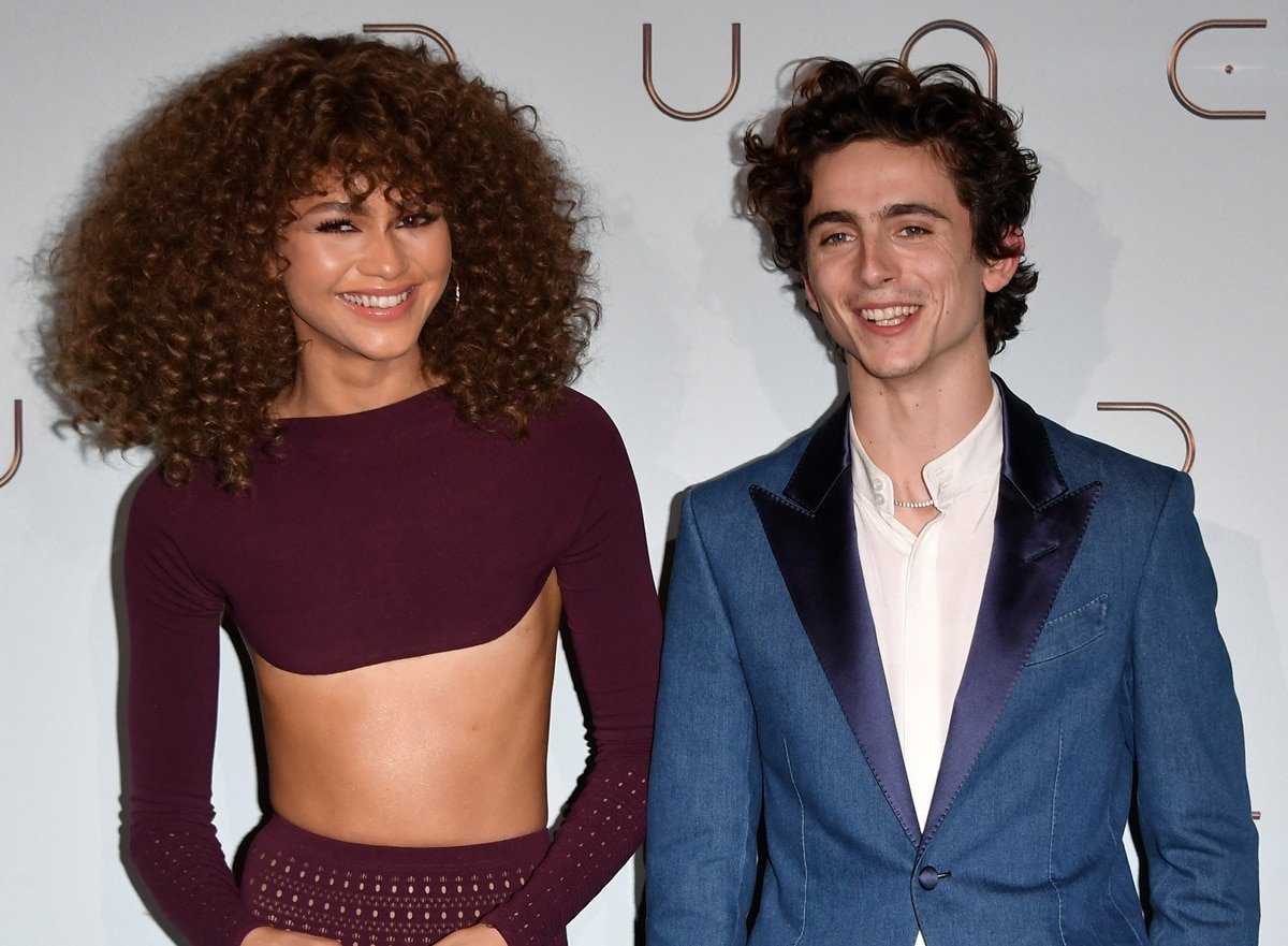 Timothée Hal Chalamet and Zendaya are both believed to be 5'10” (1.78m) tall