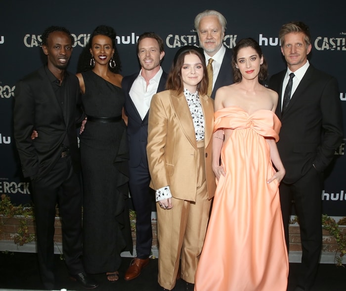 Barkhad Abdi, Yusra Warsama, Matthew Alan, Elsie Fisher, Lizzy Caplan, Tim Robbins, and Paul Sparks