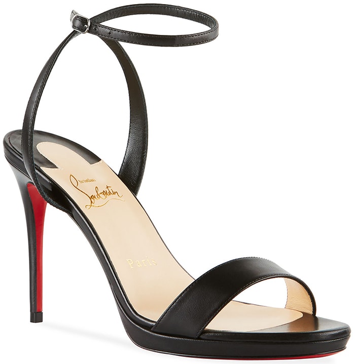Christian Louboutin's Loubi Queen sandals are so versatile - you can wear them with everything from evening dresses to cuffed denim