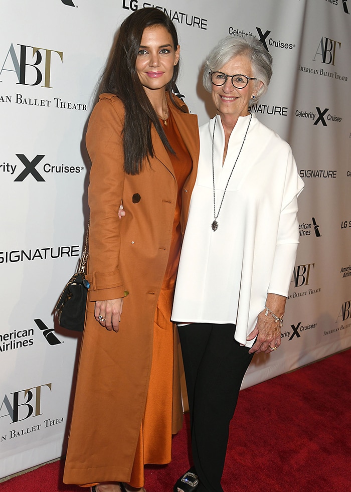 Katie Holmes brings her mom Kathleen A. Stothers-Holmes to the American Ballet Theater 2019 Fall Gala