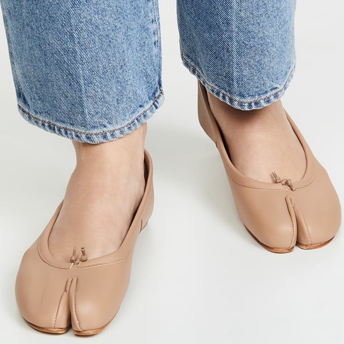 Maison Margiela's ugly camel toe flats