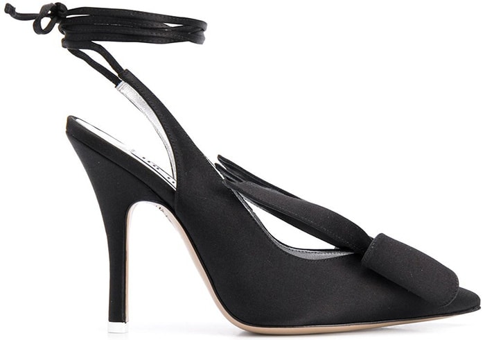 Attico Ankle-Wrap Sandals