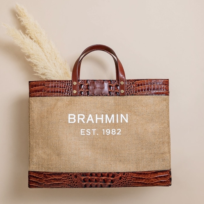 Since 1982, Brahmin has crafted quality leather handbags in Fairhaven, Massachusetts