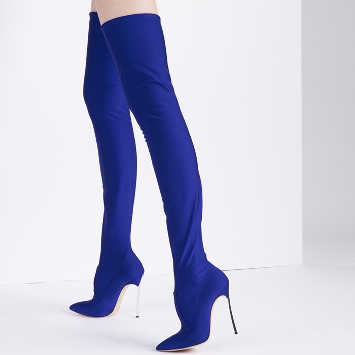 Sexy over the knee stiletto boots from Casadei