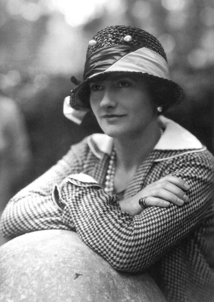 Gabrielle Bonheur "Coco" Chanel popularized sporty, casual chic as the feminine standard of style