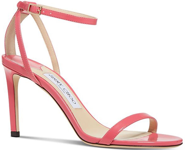 Pink Jimmy Choo Minny Sandals