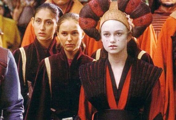 Keira Knightley had a minor role in ‘Phantom Menace’ as Padmé Amidala’s (portrayed by Natalie Portman) decoy Sabe