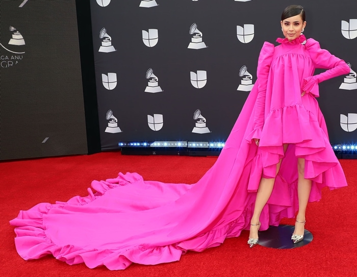 Sofia Carson wowed on the red carpet at the 2019 Latin GRAMMY Awards