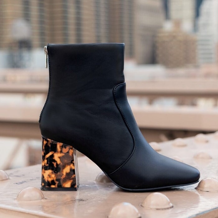 Sol Sana Cecile Turtle Shell Wrapped Heel Boots