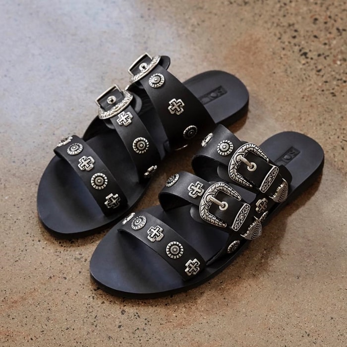 Black Sol Sana Eastwood Slides